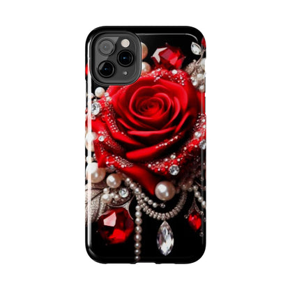 Diamonds, Pearls & Roses - Phone Case