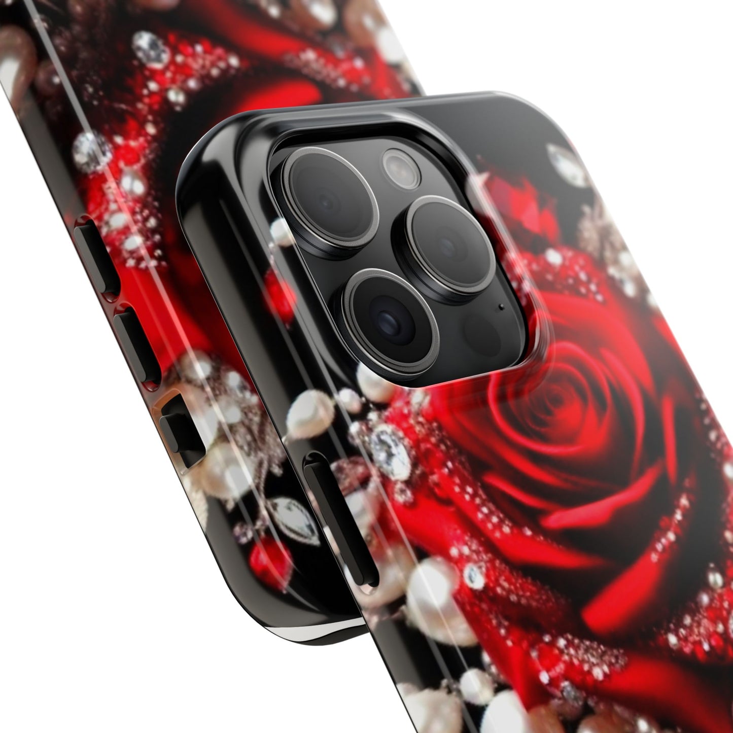 Diamonds, Pearls & Roses - Phone Case