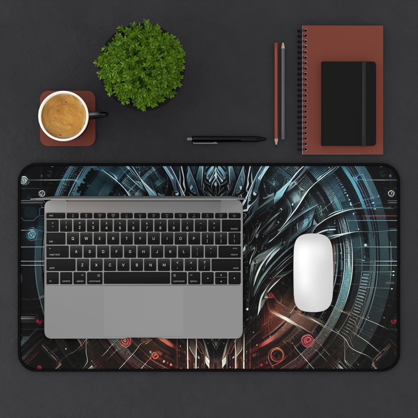 Gaming-Themed Desk Mat