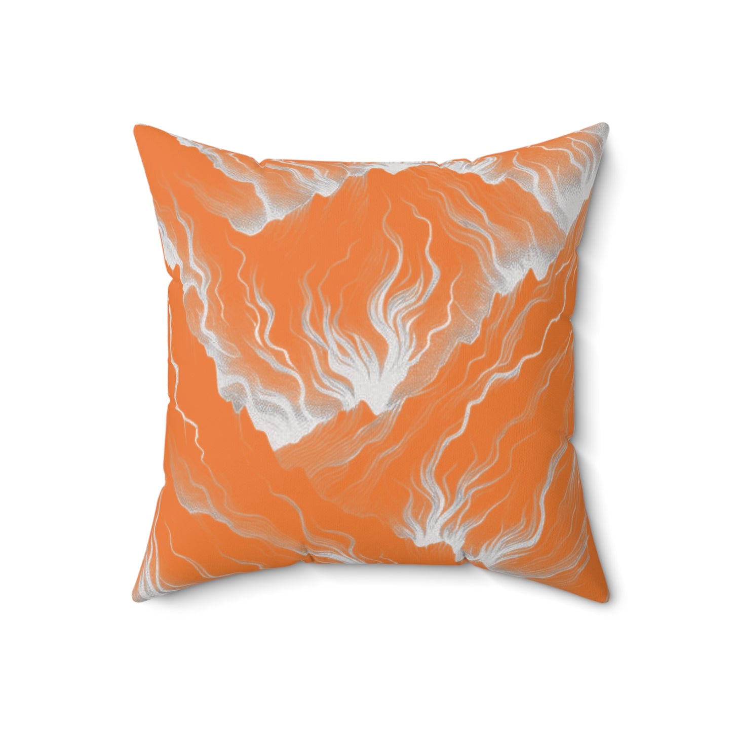 Tangerine Throw Pillow