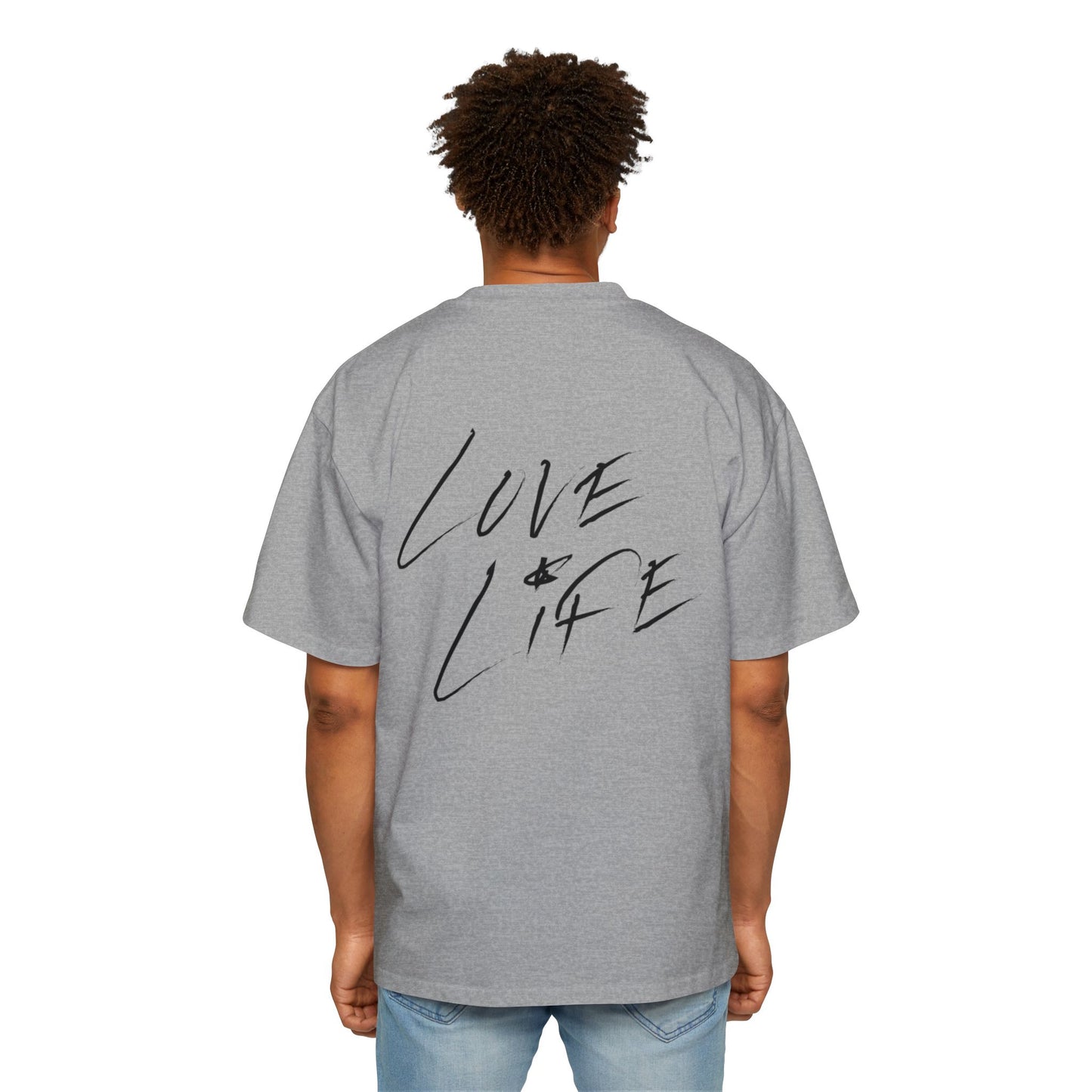 Men's Oversized Tee - Mikeal X Authentic Love & Life Shirt