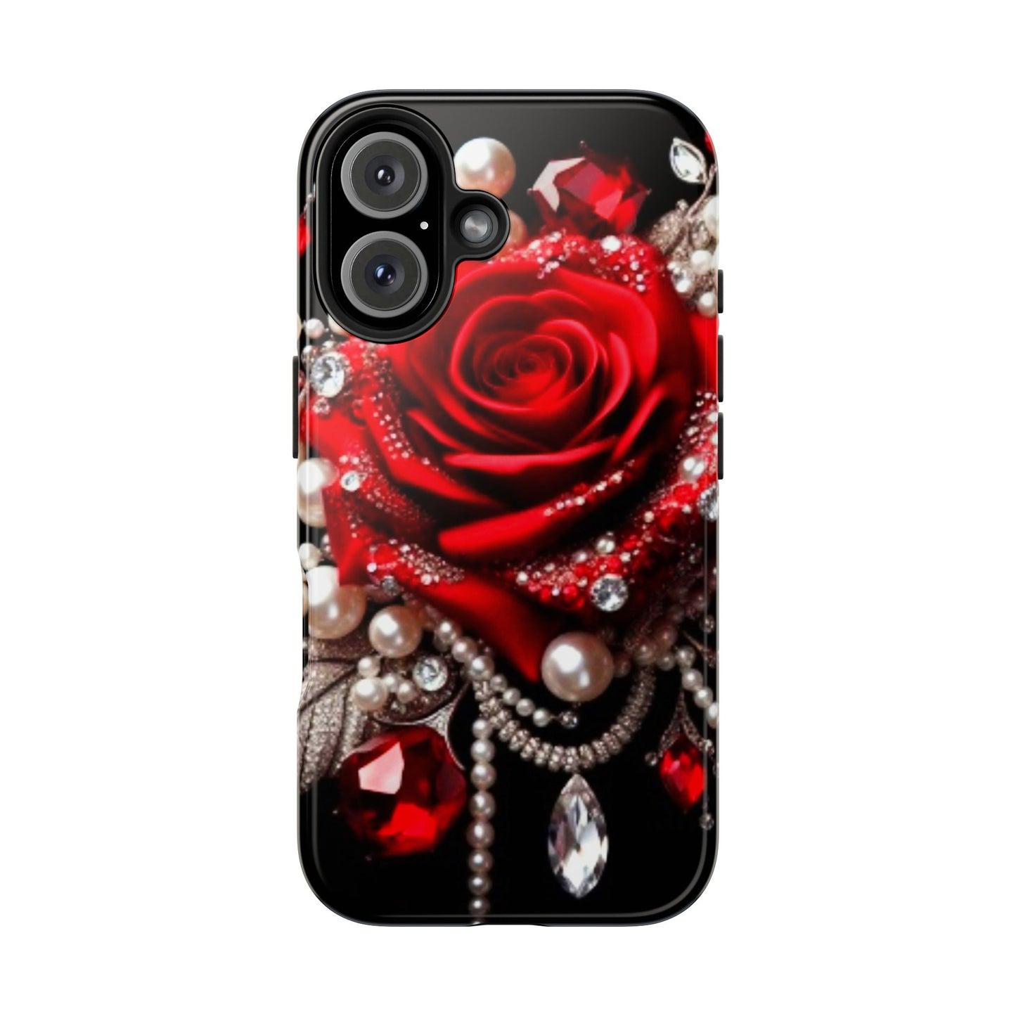 Diamonds, Pearls & Roses - Phone Case