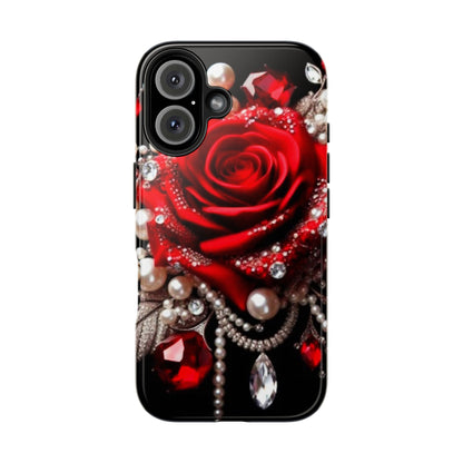 Diamonds, Pearls & Roses - Phone Case