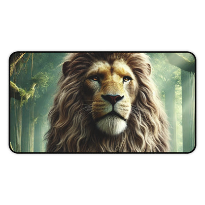 Desk Mat - Lion in the Forest