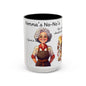 Nonna's No-No's Accent Coffee Mug - 15oz | Perfect for Home Chefs & Food Lovers