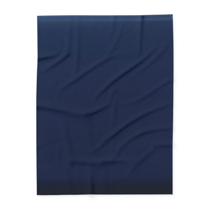 Fleece Blanket - Basic Blue Arctic Throw