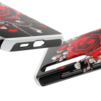 Diamonds, Pearls & Roses - Phone Case