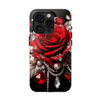 Diamonds, Pearls & Roses - Phone Case