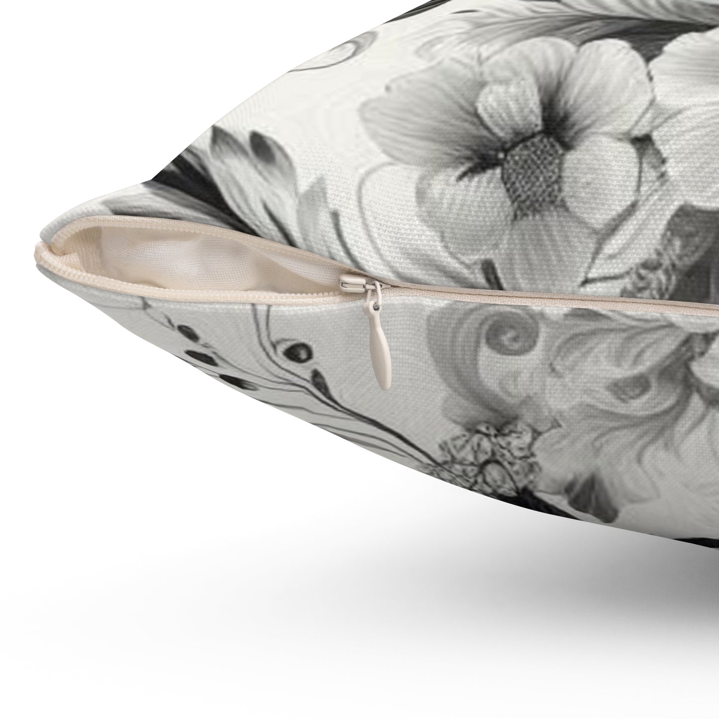 Botanical Elegance Throw Pillow