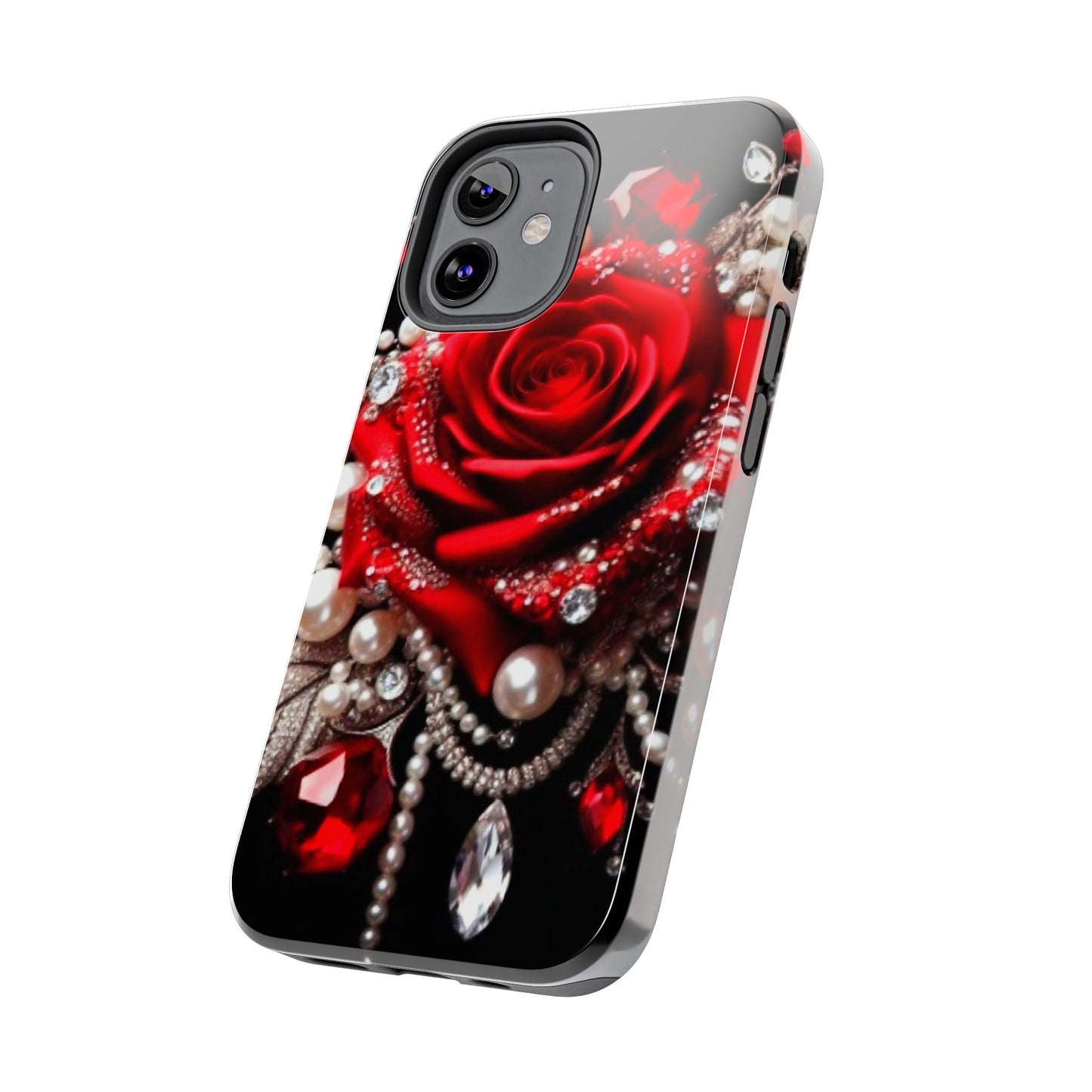Diamonds, Pearls & Roses - Phone Case