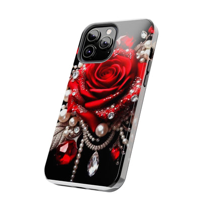 Diamonds, Pearls & Roses - Phone Case
