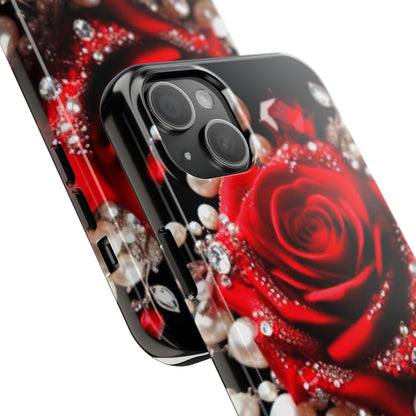 Diamonds, Pearls & Roses - Phone Case