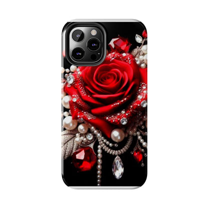Diamonds, Pearls & Roses - Phone Case