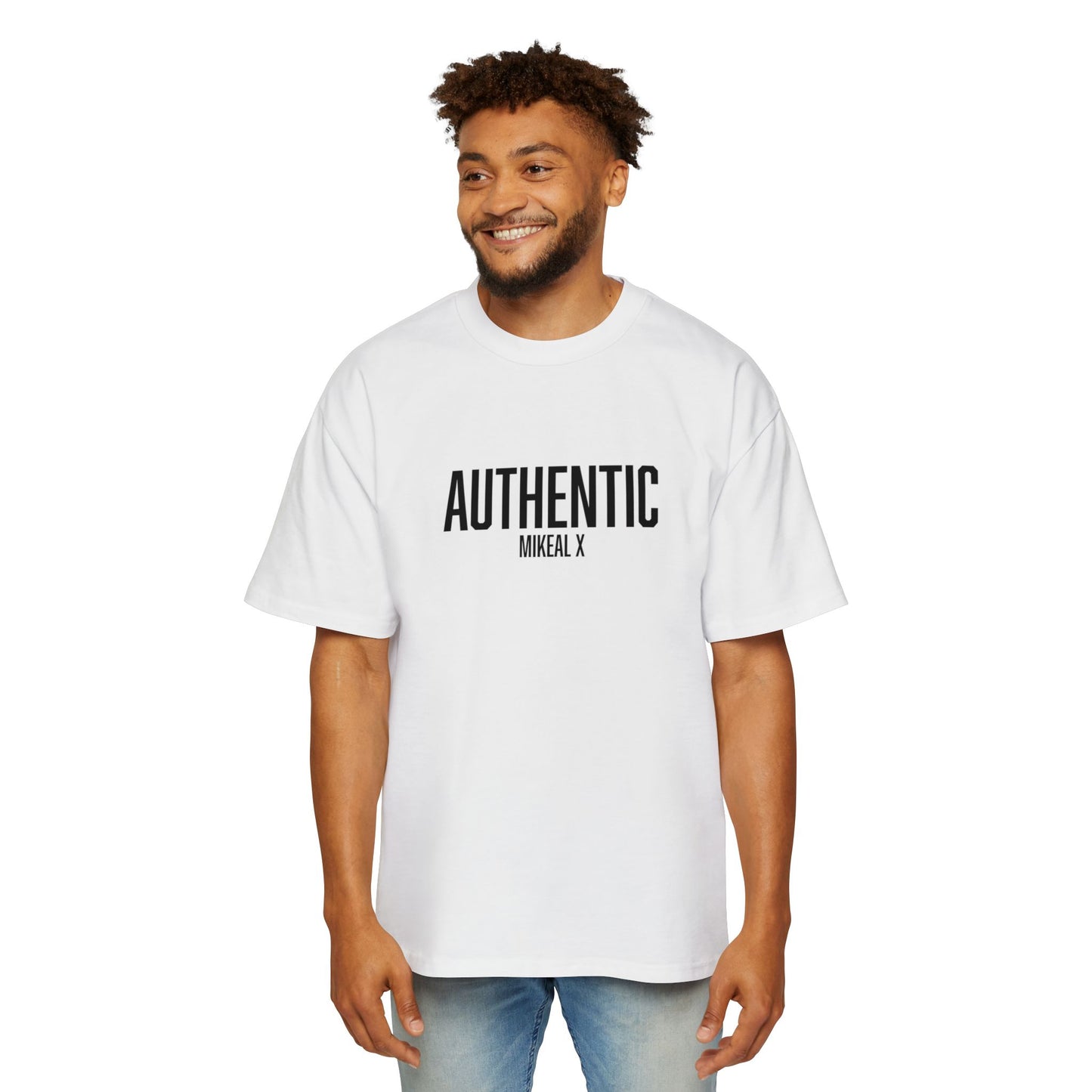 Men's Oversized Tee - Mikeal X Authentic Love & Life Shirt
