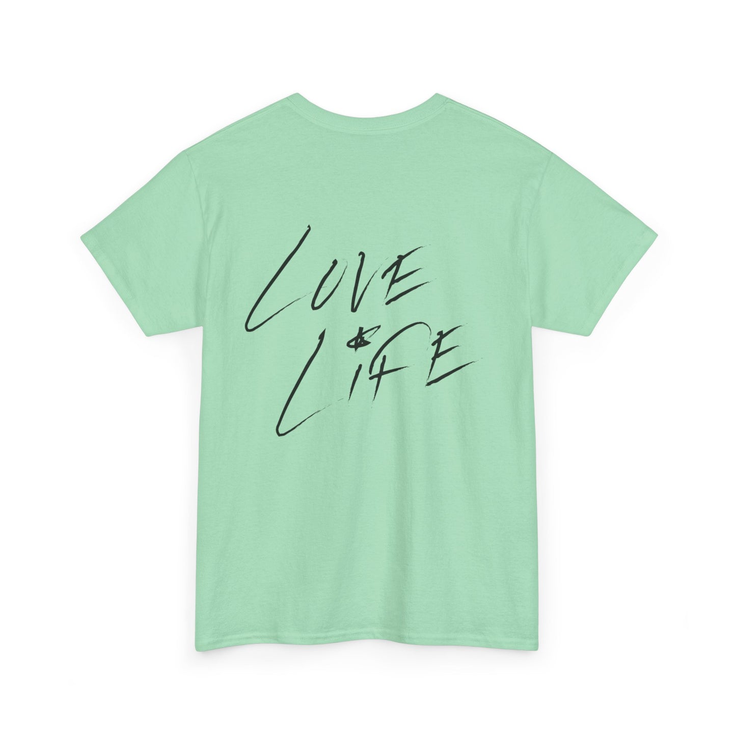 Graphic Tee - Mikeal X 'LOVE & LIFE' for Inspirational Vibes