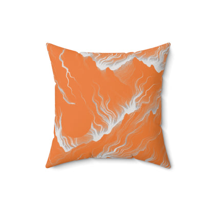 Tangerine Throw Pillow