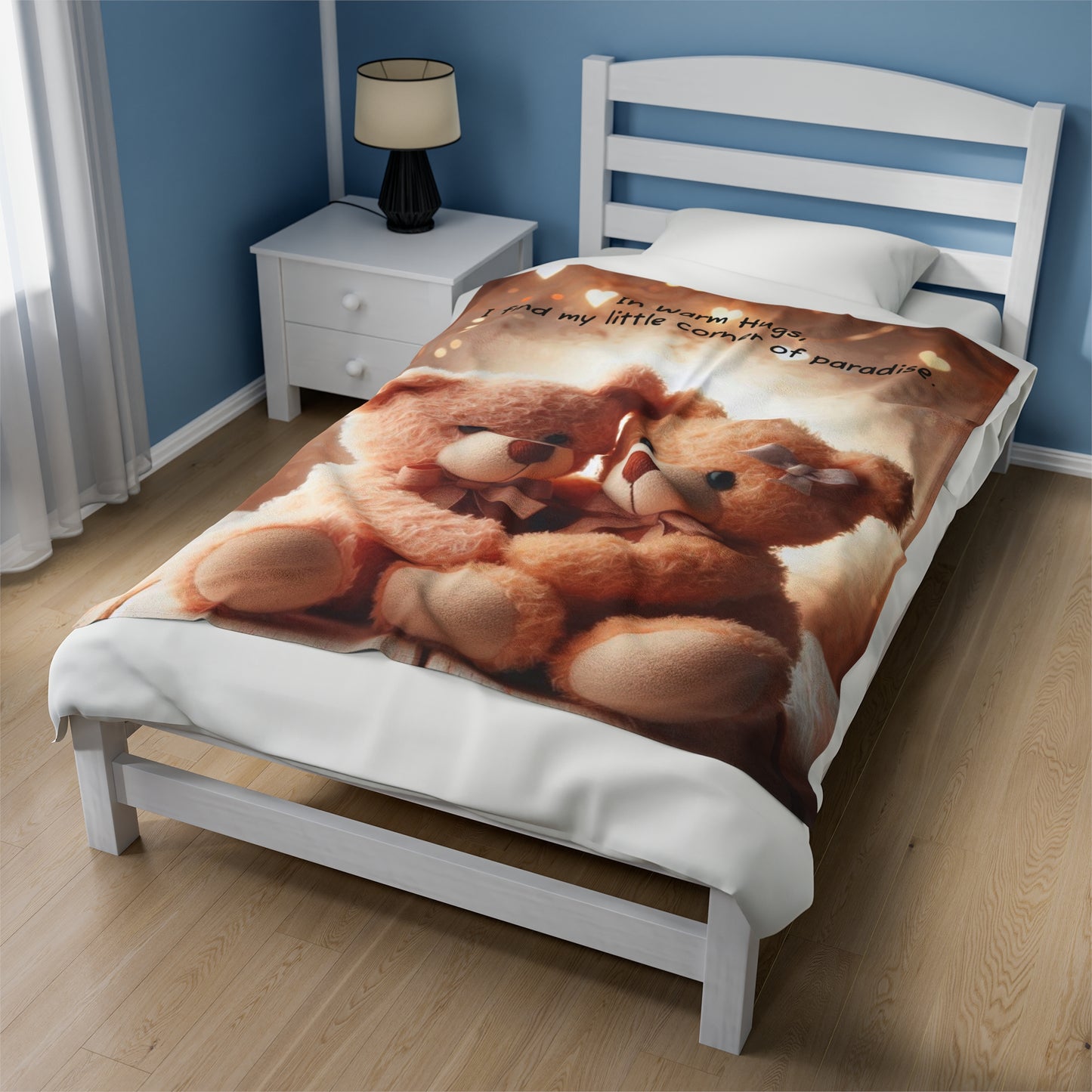 Hug-a-Bear Plush Blanket