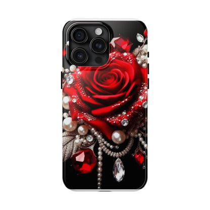 Diamonds, Pearls & Roses - Phone Case
