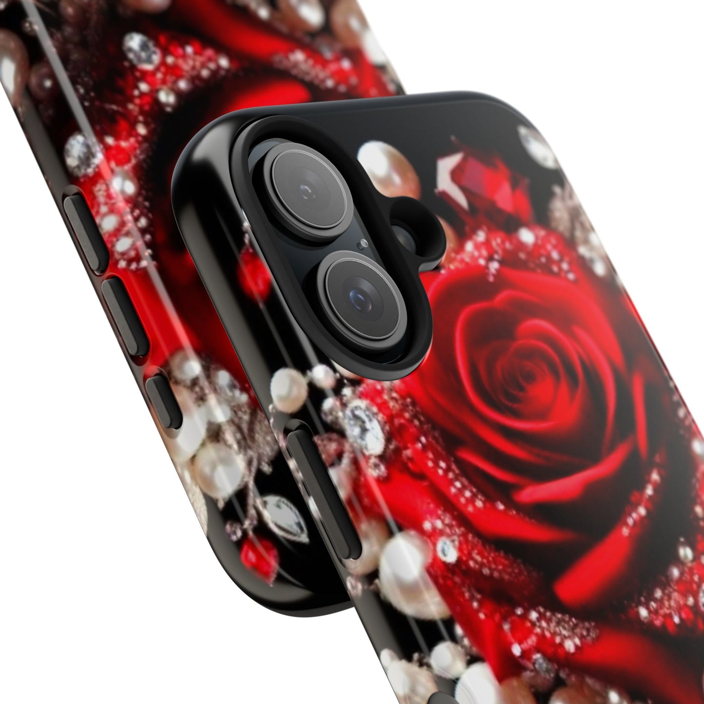 Diamonds, Pearls & Roses - Phone Case
