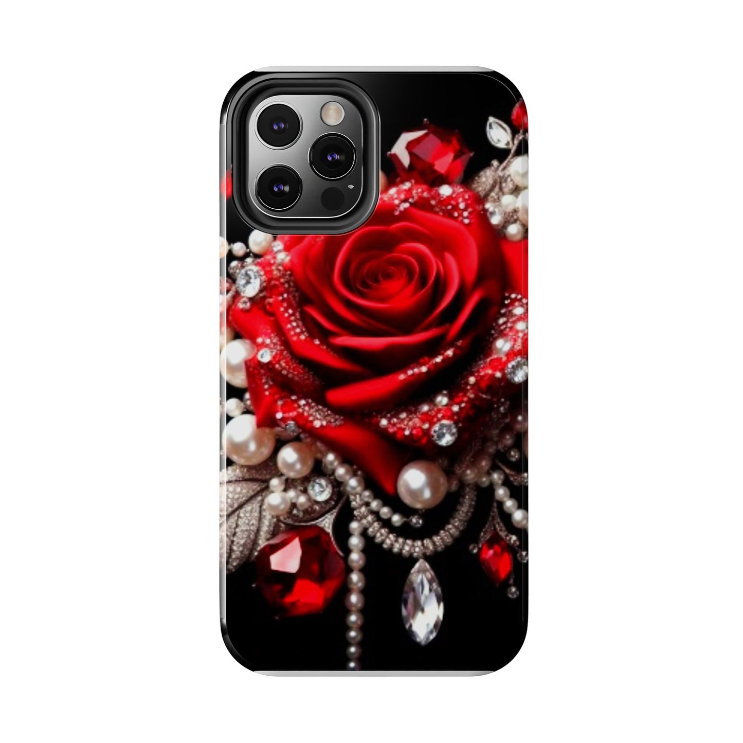 Diamonds, Pearls & Roses - Phone Case