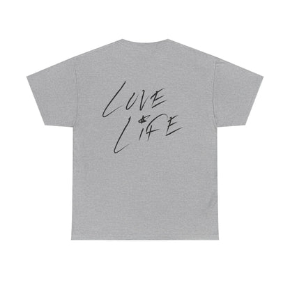 Graphic Tee - Mikeal X 'LOVE & LIFE' for Inspirational Vibes