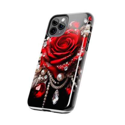 Diamonds, Pearls & Roses - Phone Case