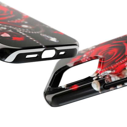 Diamonds, Pearls & Roses - Phone Case
