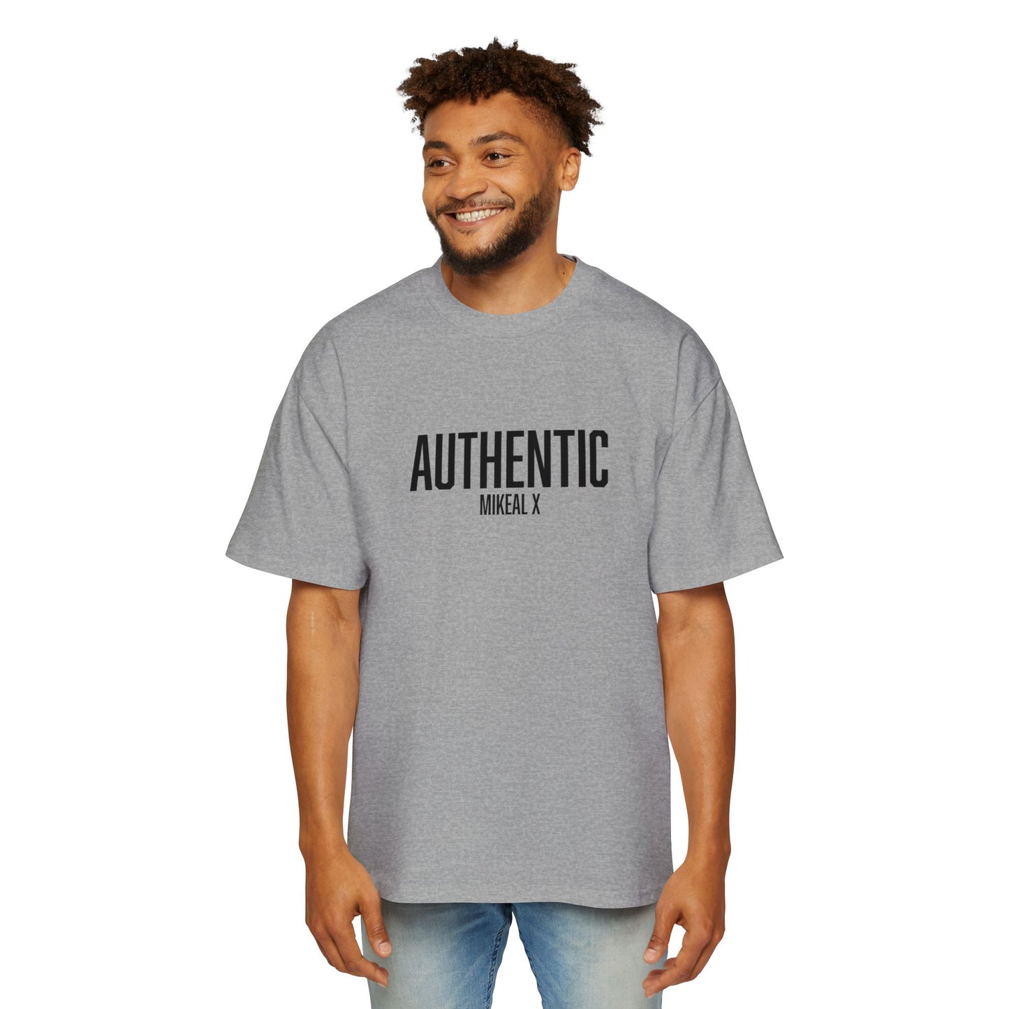 Men's Oversized Tee - Mikeal X Authentic Love & Life Shirt