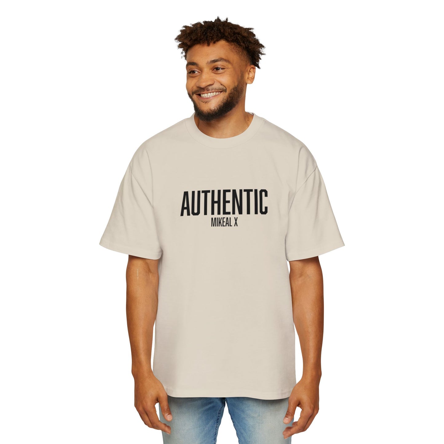 Men's Oversized Tee - Mikeal X Authentic Love & Life Shirt