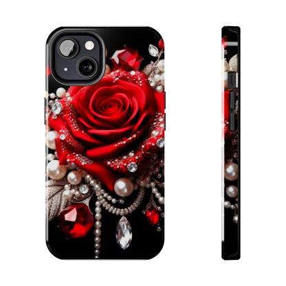 Diamonds, Pearls & Roses - Phone Case