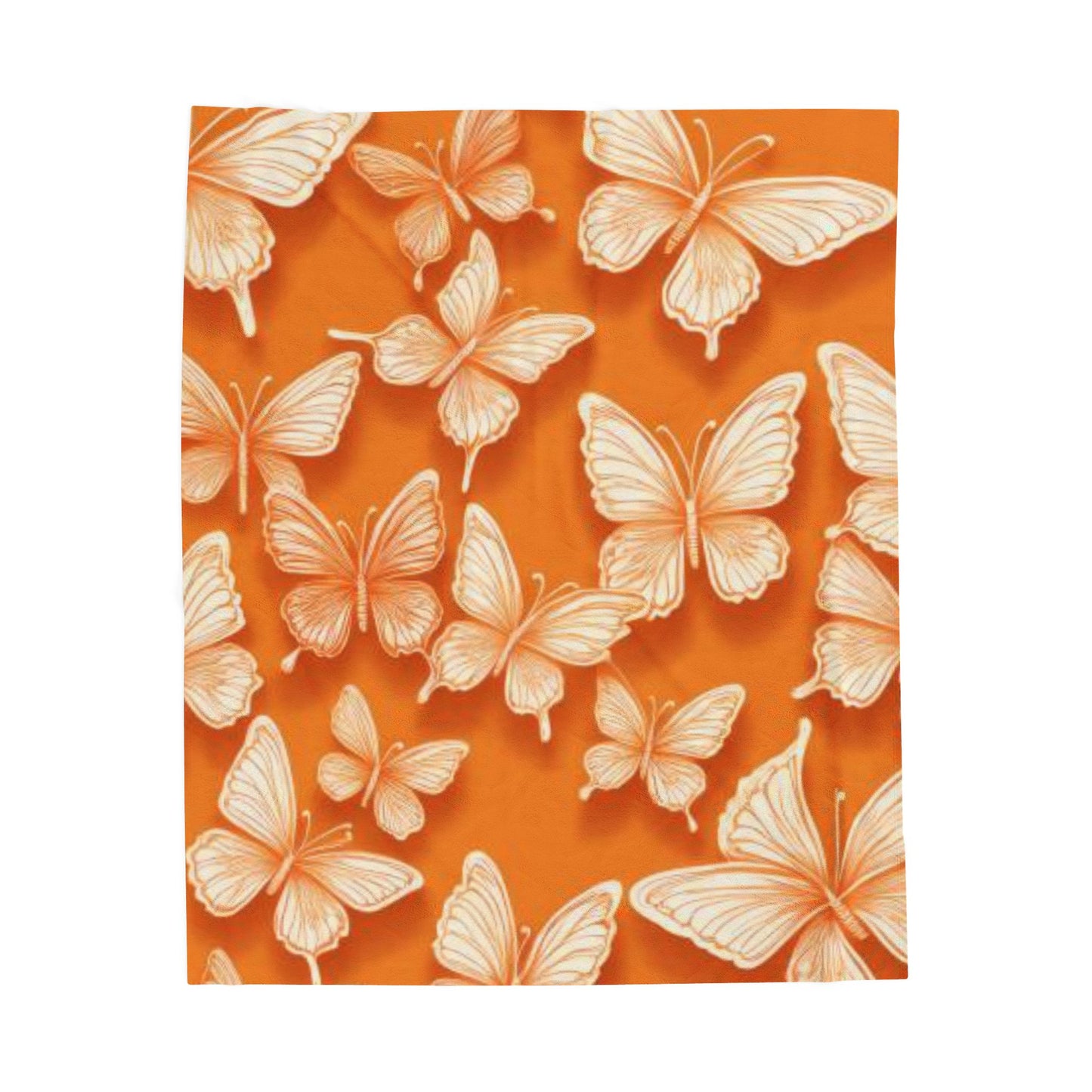 Monarch's Embrace Throw Blanket