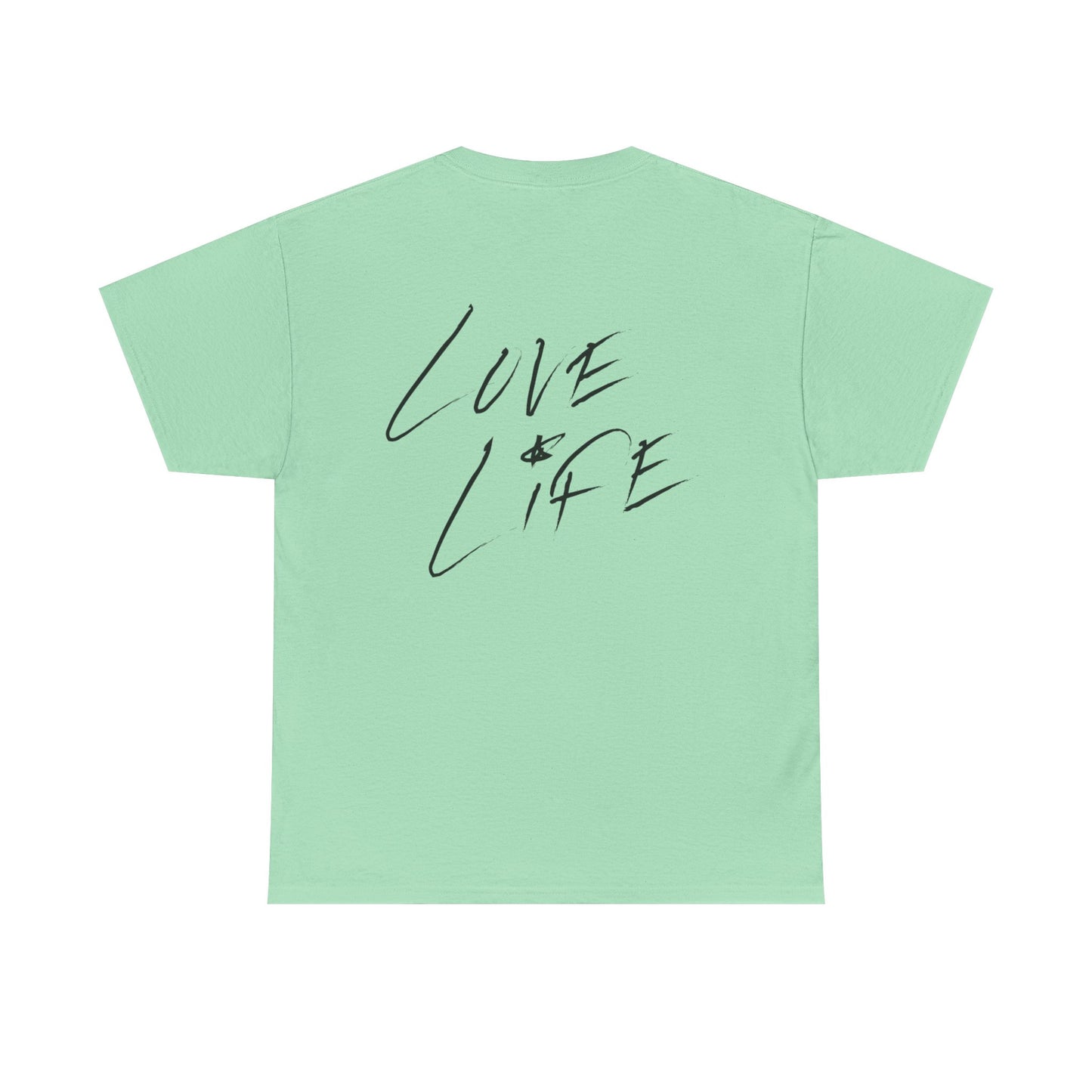 Graphic Tee - Mikeal X 'LOVE & LIFE' for Inspirational Vibes