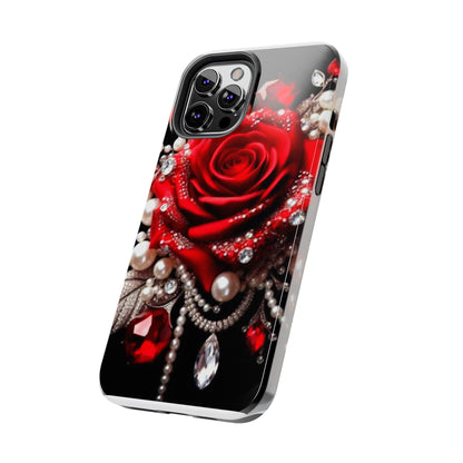 Diamonds, Pearls & Roses - Phone Case
