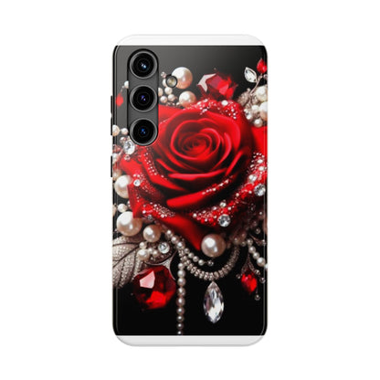 Diamonds, Pearls & Roses - Phone Case