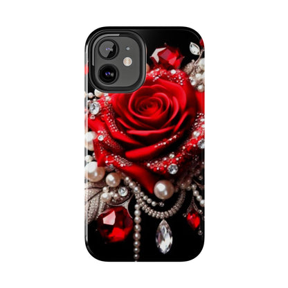 Diamonds, Pearls & Roses - Phone Case