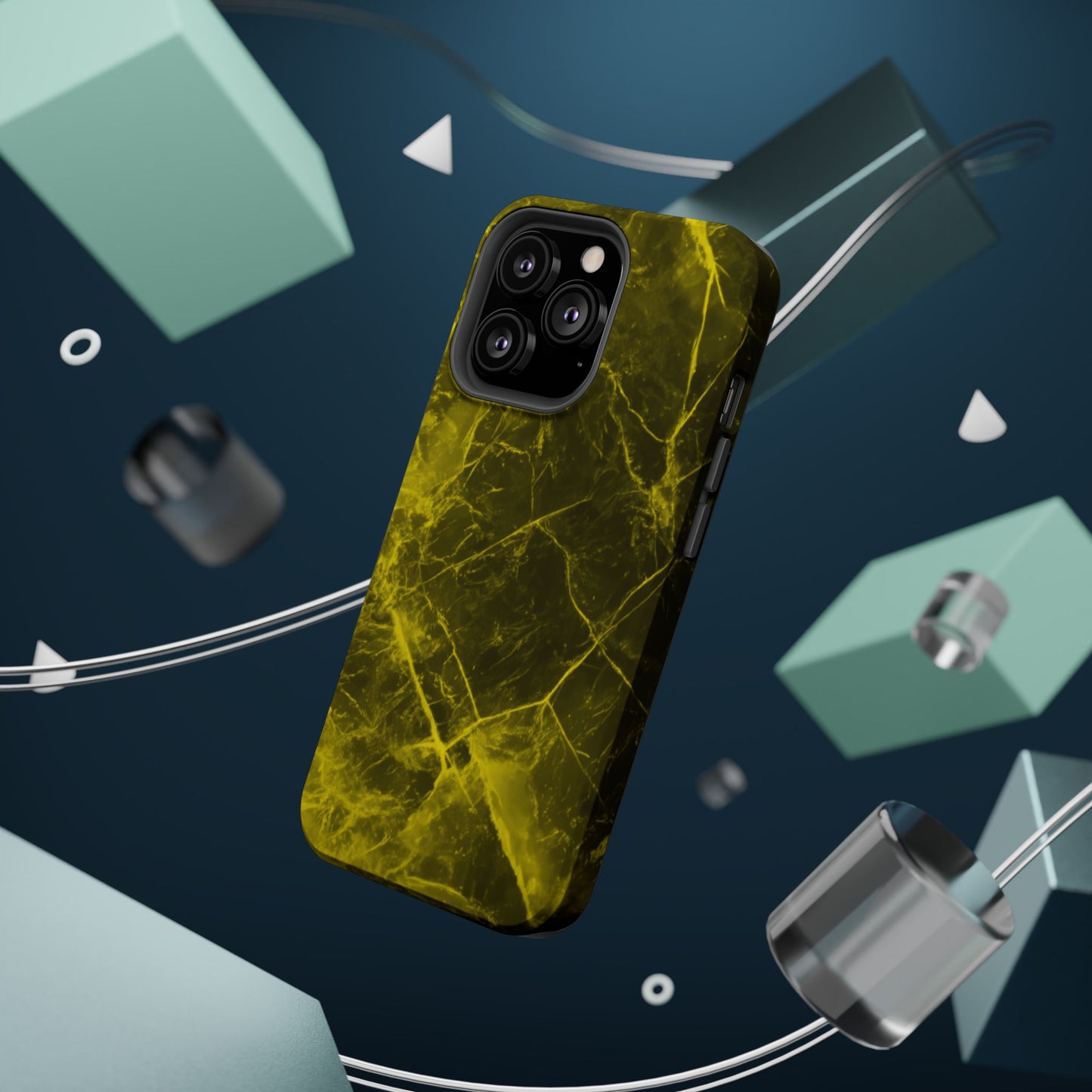 Marble Magnetic Tough Case for iPhone - Stylish Protection