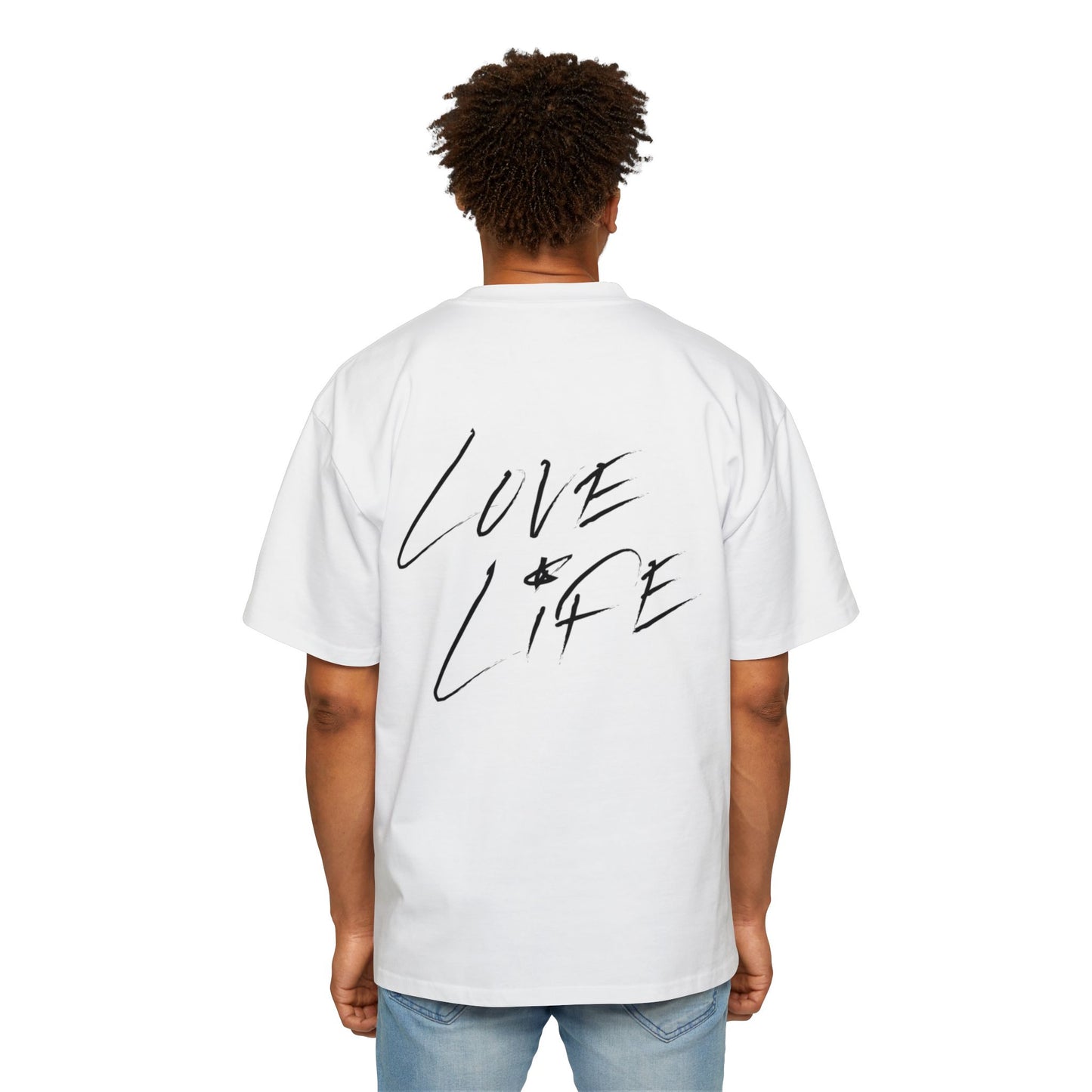 Men's Oversized Tee - Mikeal X Authentic Love & Life Shirt
