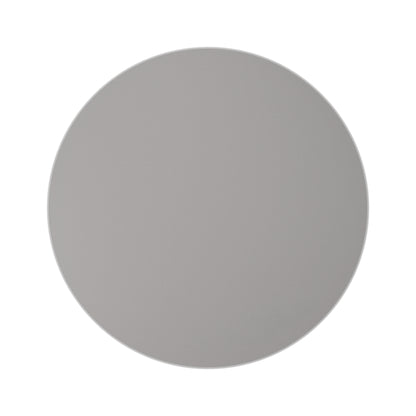 Gray Floral Round Rug