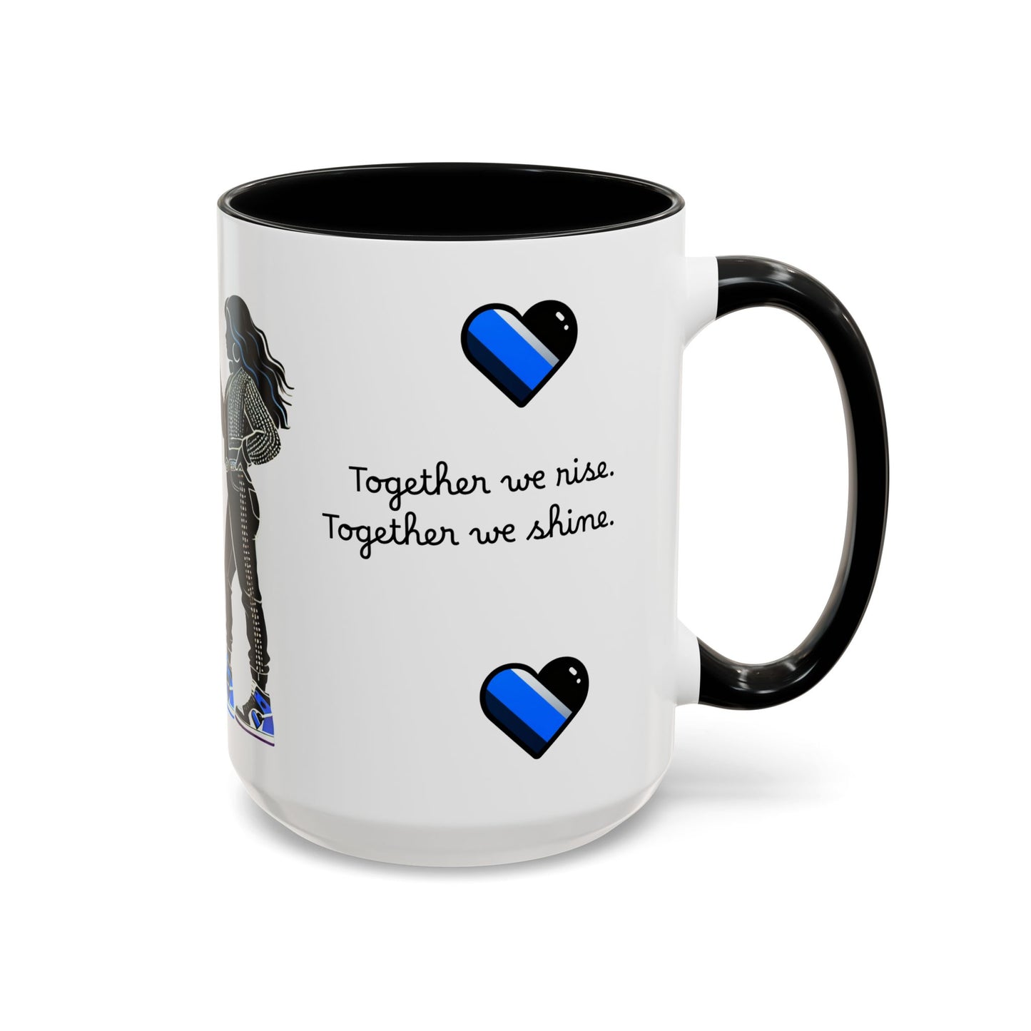 Sassy Sisterhood Accent Coffee Mug - 11 & 15oz Love & Friendship Gift
